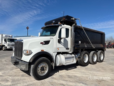 2018 Peterbilt 567 8x4 Tri/A Dump Truck