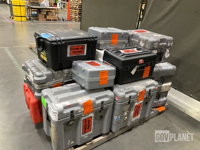 (12) Assorted Storage Cases