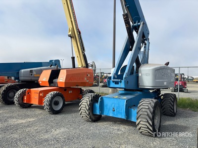 2015 Genie S-80X 4WD Diesel Telescopic Boom Lift