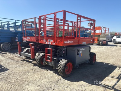2016 Skyjack SJ6826 RT 4x4 Diesel Scissor Lift