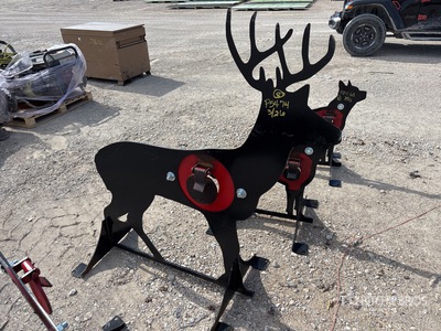 2025 Kit Containers AR500 Deer Shooting Target (Unused)
