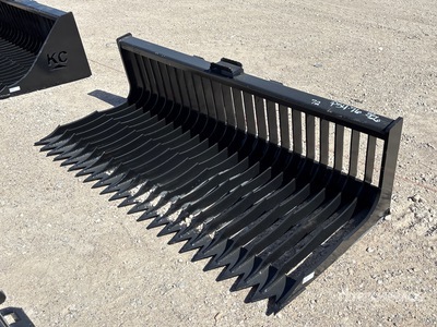 2025 Kit Containers QT-SB-L72 72 in Rock Godet pour Skid Steer (Unused)