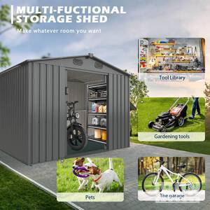 Chery Industrial Metal Storage Shed 13x20FT DOUMS1320DG01 مبنى التخزين  (Unused)