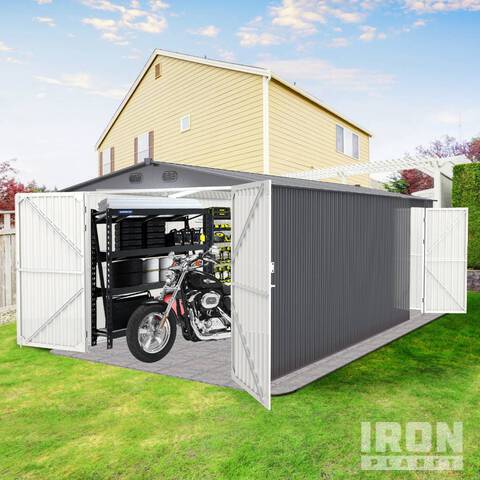 Chery Industrial Metal Garden Shed / Storage Building (Unused)