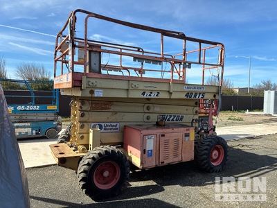 2000 JLG 40RTS Dual Fuel Scissor Lift (Inoperable)