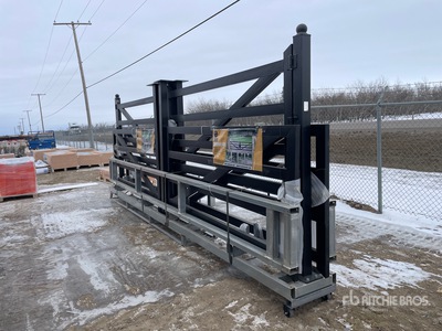 Quantity of (3) 2026 Suihe NFG-20FB-3 19 ft 3 in Wrought Iron Bi-Parting Portail d'entrée (Unused)