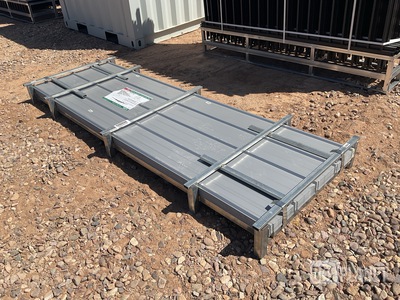 (100) Piece Lot of 10' Long Corrugated Steel Panels