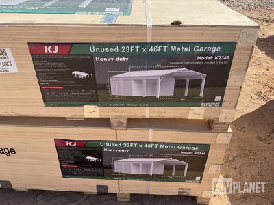 KJ K2346 Metal Garage - Unused