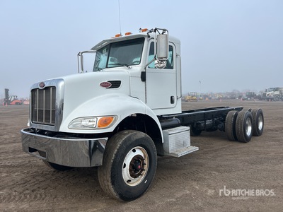 2011 Peterbilt 348 6x4 Cab and Chassis