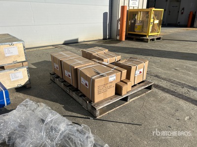 Quantity of (6) 2025 BYT ABTJK50 50 ton Air/Hydraulic Bottle Jack (Unused)