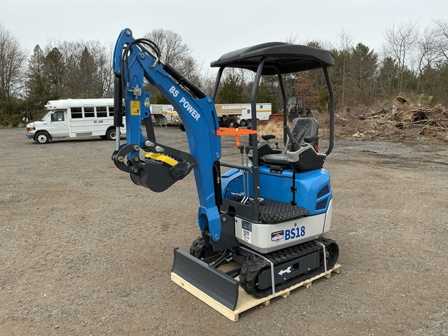 2026 BS Power BS18 Mini Excavator - Unused