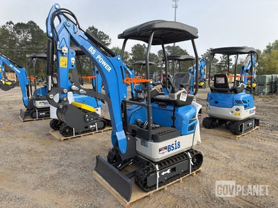 2026 BS Power BS18 Mini Excavator - Unused