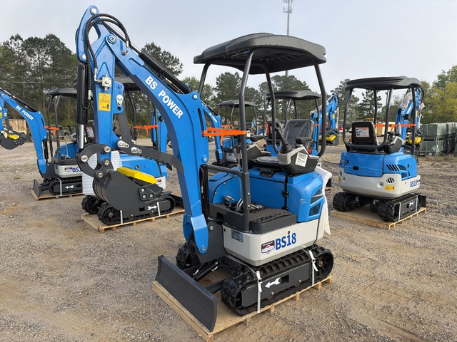 2026 BS Power BS18 Mini Excavator - Unused