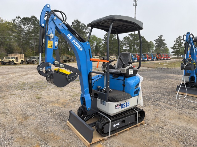 2026 BS Power BS18 Mini Excavator - Unused