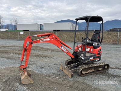 2019 Kubota U17 Mini Excavator