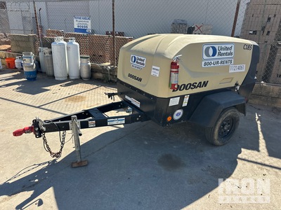 2021 (unverified) Doosan C185WDQ-T4F 185 cfm Mobile ضاغط هوائي
