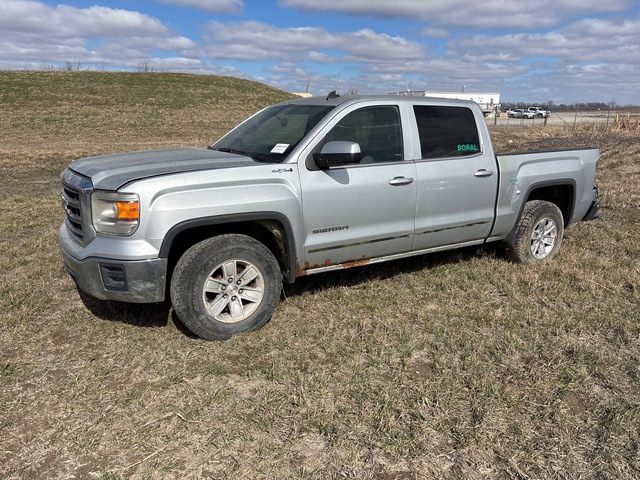 2014 GMC Sierra 1500 SLE 4x4 Crew Cab Pickup (Inoperable)