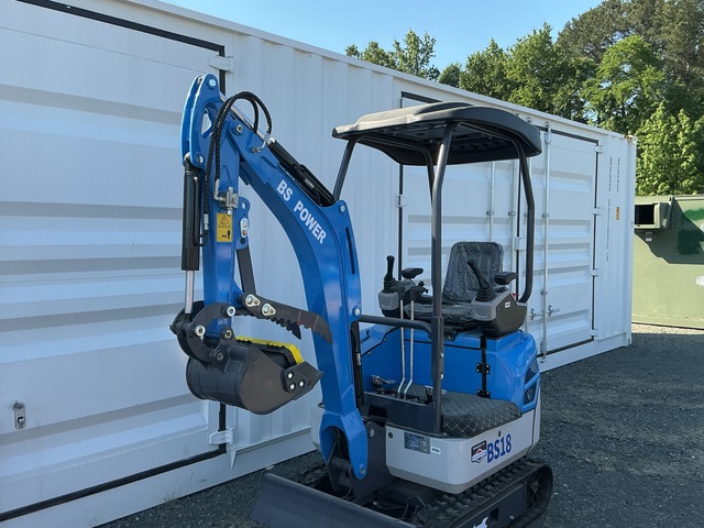 2026 BS Power BS18 Mini Excavator - Unused