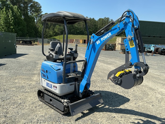 2026 BS Power BS18 Mini Excavator - Unused