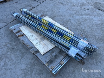 Quantity of (32) 97 in Cross Braces For Scaffolding