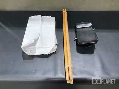 (23) Bundles of Poles, (10) Clipboards, (16) Reams of Paper & Assorted Items