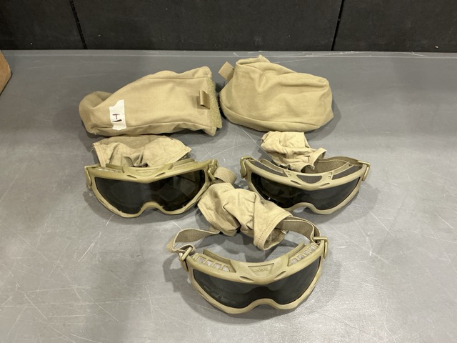 (86) Pairs of Wiley X Goggles