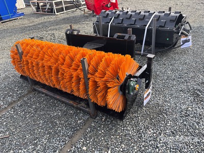 2025 GIYI GY-SE61 61 in Skid Steer Broom (Unused)