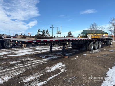 2012 Lode King 32 ft Super B-Train Lead Flatbed Trailer