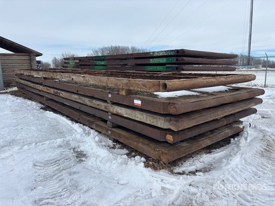 Quantity of (5) 8 ft x 40 ft Esteras