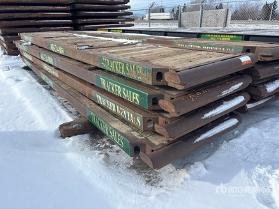 Quantity of (4) 4 ft x 20 ft Esteras