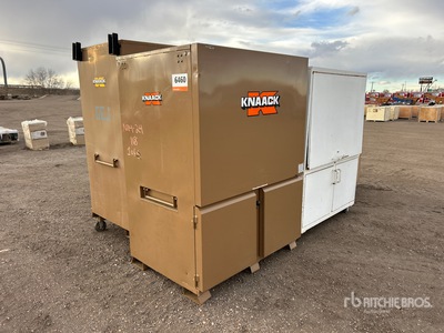 Quantity of (5) Knaack Field Station Job Site Box