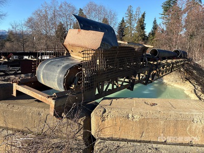 24 in x 63 ft Tracked Transfer Conveyor