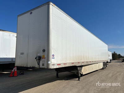2015 Utility 53 ft x 102 in T/A Van Trailer