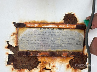 2001 Tidy Tank 2250 L Portable Steel Diesel Fuel Tank