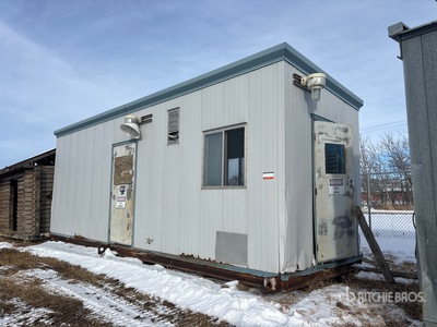 8 ft x 27 ft Skid Mounted Storage Building