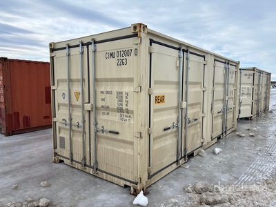 2025 20 ft Standard Multi-Door Storage Container