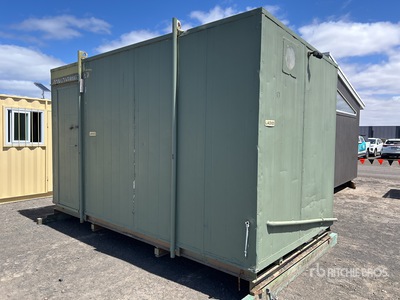 4.3 m x 2.2 m Skid-Mounted Portable Toilet