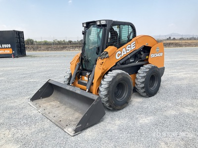 2022 Case SV340B Two-Speed High Flow Minicargador / Skid Steer Loader