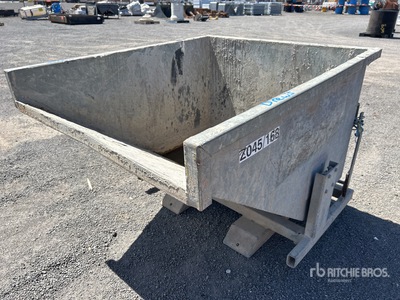 Galvanised Trémie auto-vidante