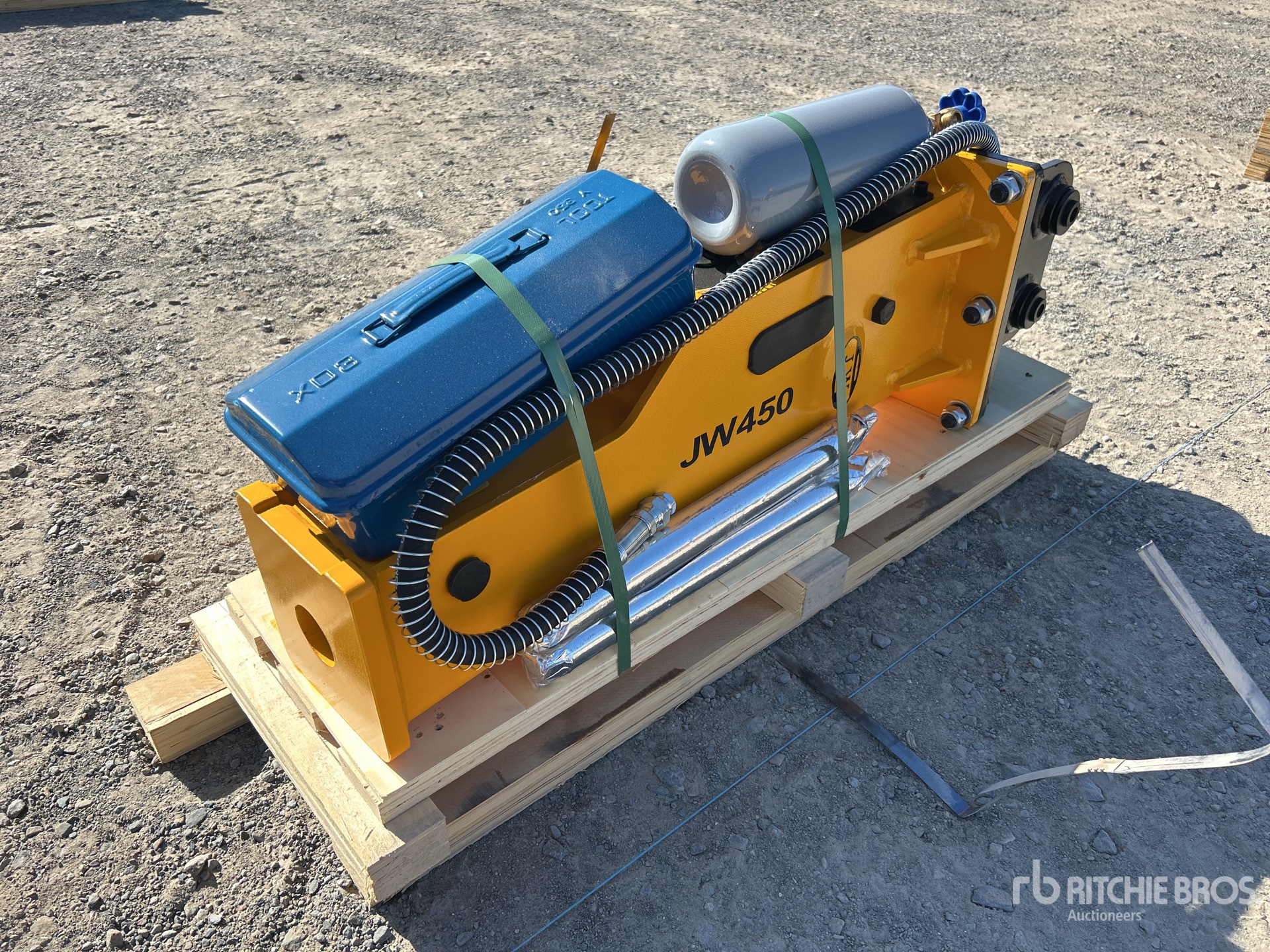 2026 JW JW450 Q/C Hydraulische breker - Fits 1 - 2 Ton (Unused)