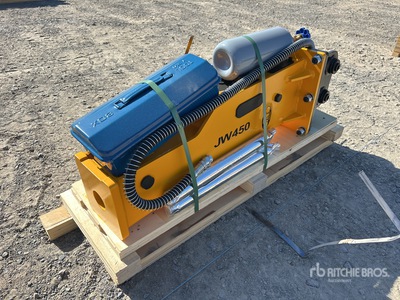 2025 JW JW450 Q/C Hydraulic Breaker - Fits 1 - 2 Ton (Unused)