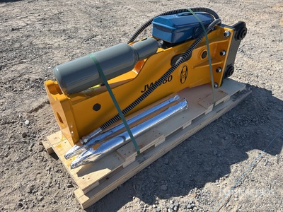 2025 JW JW680 Q/C Hydraulic Breaker - Fits 5 - 7 Ton (Unused)
