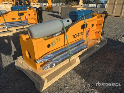 2025 TOFT TOFT750 Q/C Hydraulic Breaker - Fits 7 - 10 Ton (Unused)