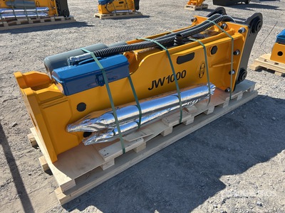 2025 JW JW1000 Q/C Hydraulic Breaker - Fits 12 - 17 Ton (Unused)