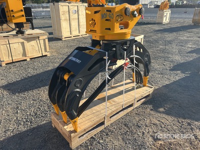 2026 JW JW04G Q/C Rotating エクスカベーター用グラップル - Fits 4 - 8 Ton (Unused)