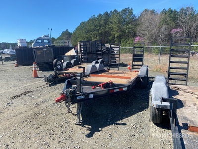 2020 MMDI 614SLTD 14 ft T/A Equipment Trailer