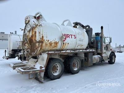 2012 Kenworth T800 6x4 Vacuum Tanker Truck