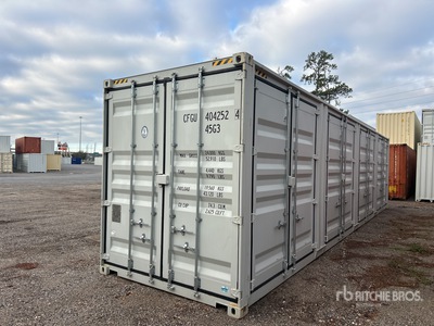 2025 40 ft High Cube Multi-Door Storage Container