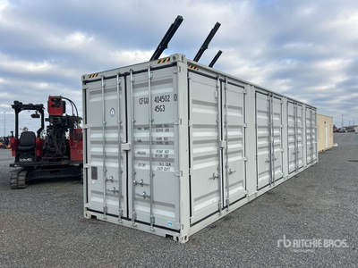 2025 40 ft High Cube Multi-Door Storage Container