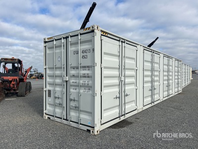 2025 40 ft High Cube Multi-Door Storage Container
